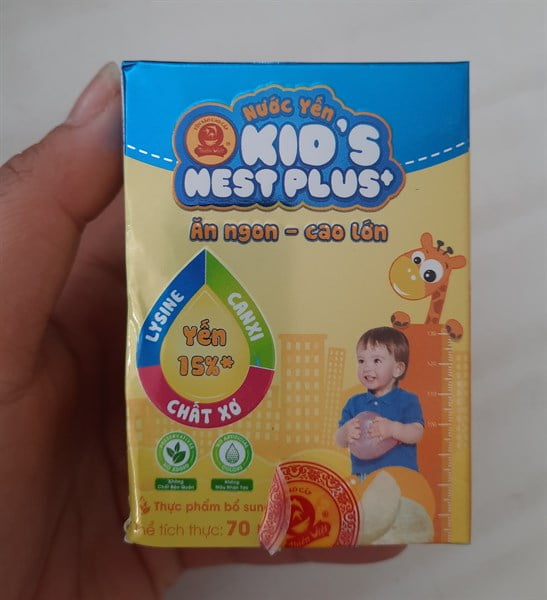 Hộp lọ nước yến Kid’s Nest Plus+ – Bobo Shop